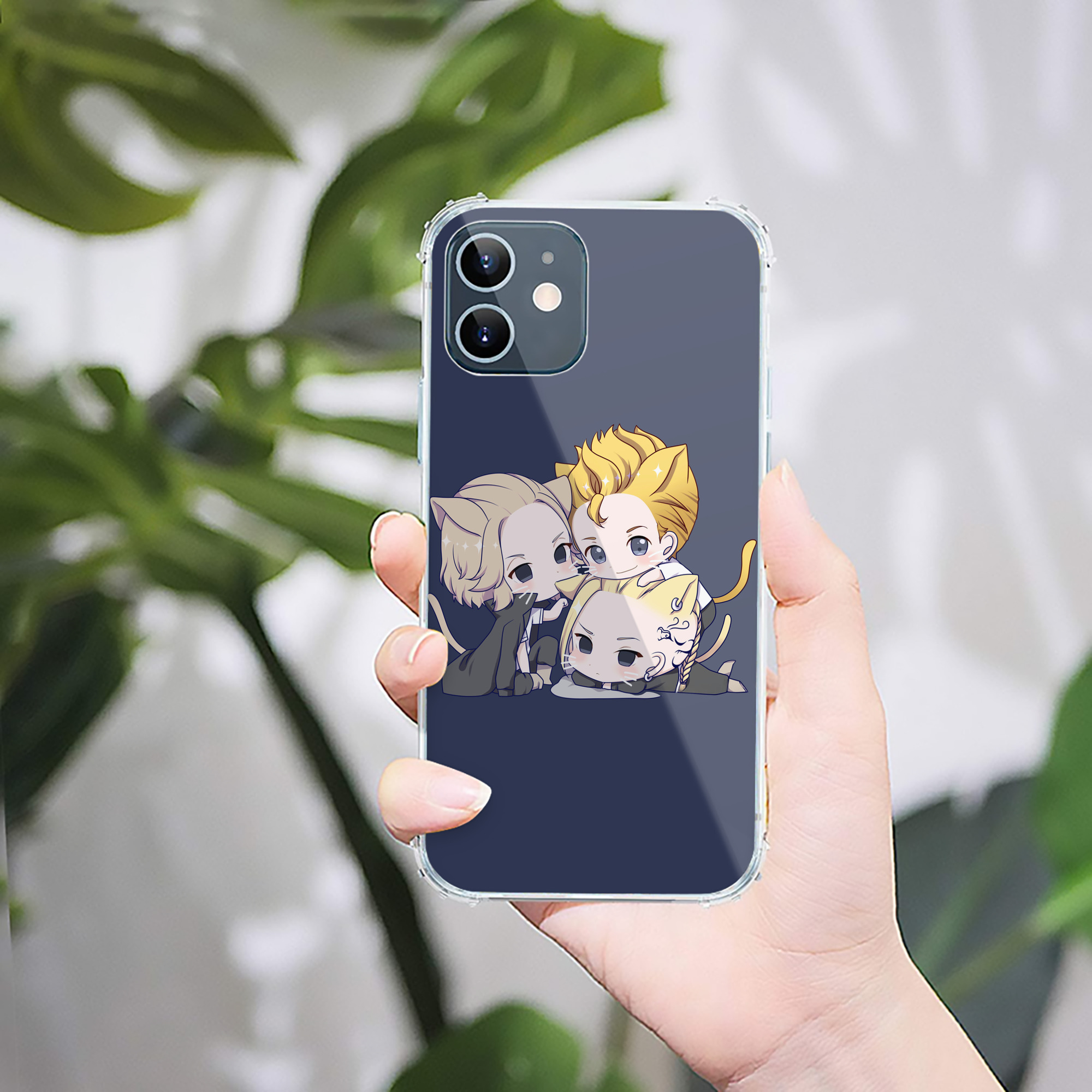 （画像用） 東京リベンジャーズ Tokyo Revengers 【iPhone 12シリーズ対応】透明スマホケース（クリアソフトケース）